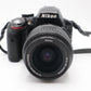 Nikon D3300 DSLR Camera 24.2MP with 18-55mm and 55-200mm, Shutter Count 14554