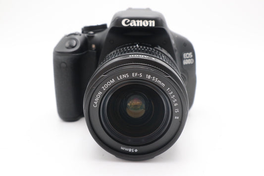 Canon 600D DSLR Camera 18MP with 18-55mm Lens Shutter Count 9176, Good Condition