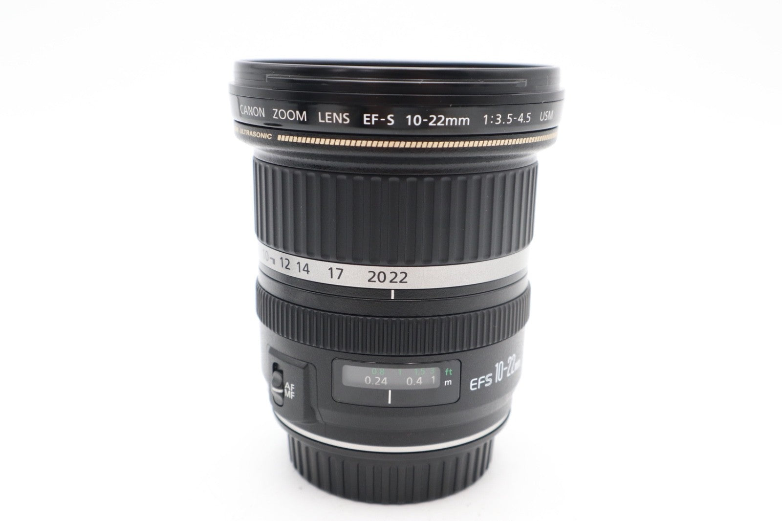 Canon 10-22mm Wide-Angle Lens f/3.5-4.5 USM, Ultra Sonic Motor, V.Good Condition