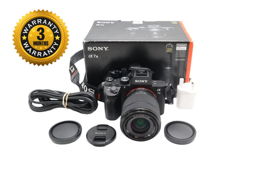 Sony Alpha A7 Mark III Mirrorless Camera 24.2MP with 28-70mm Shutter Count 12575