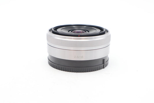 Sony 16mm F2.8 SEL16F28 Sharp Wide Angle Prime Lens for Sony E-Mount, Good Cond.