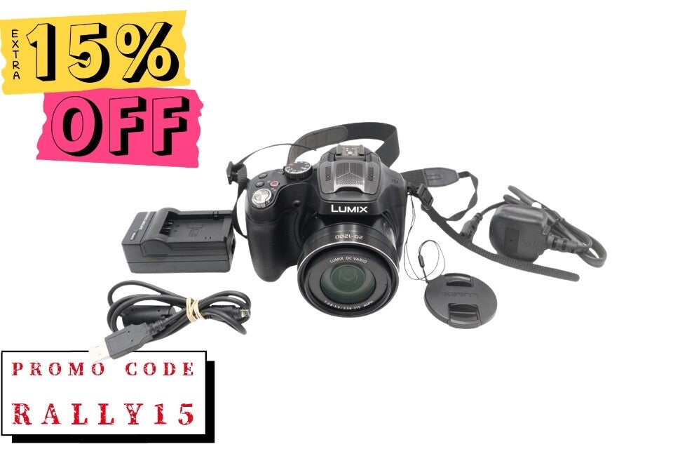 Panasonic LUMIX DMC-FZ72 Camera 16.1MP, Digital Bridge, 60x Zoom, Very Good Cond