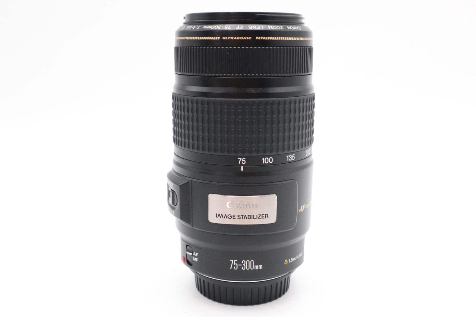 Canon 75-300mm F/4-5.6 Lens IS USM EF, Stabilised Zoom, Full Frame, Good Cond.