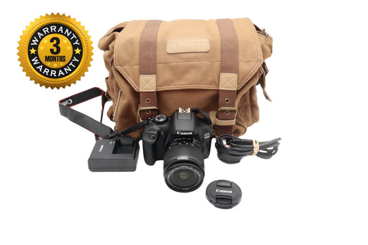 Canon EOS 1300D DSLR Camera 18.0MP with 18-55mm, Shutter Count 1626, V. G. Cond.
