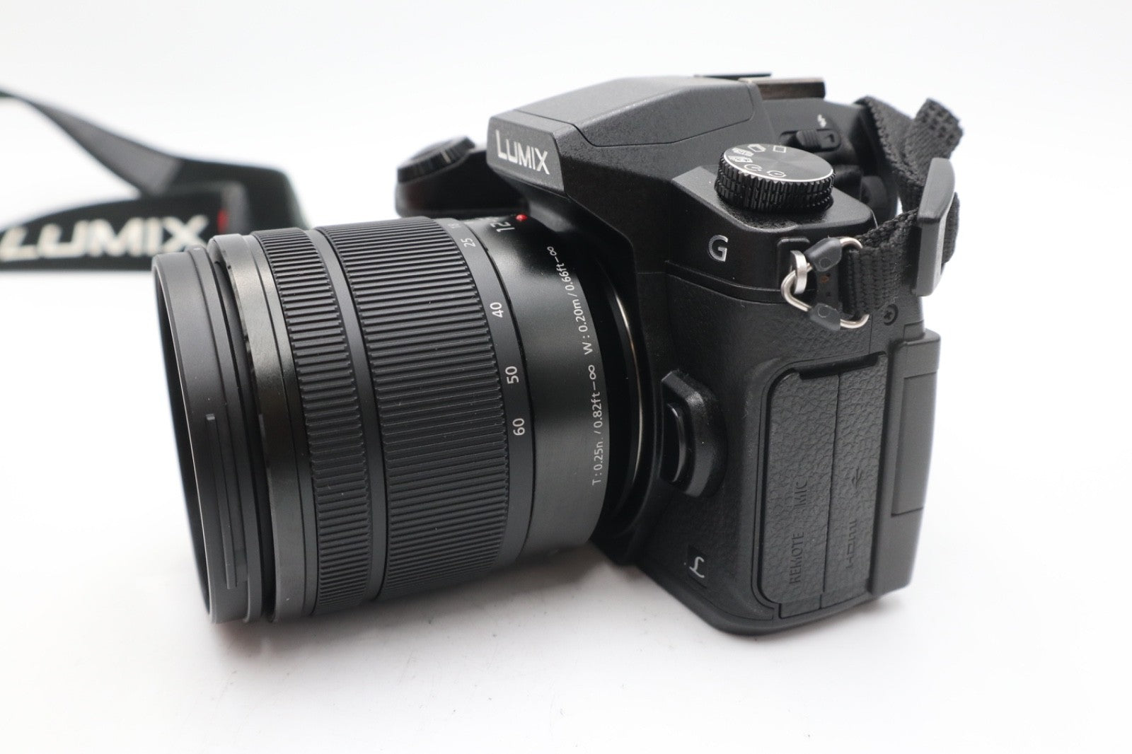 Panasonic G80 Mirrorless Camera 16MP with 12-60mm, Shutter Count 694 REFURBISHED