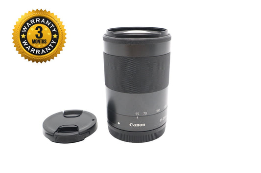 Canon 55-200mm F4.5-6.3 Lens EF-M IS STM, Stabilised Telephoto, Good Condition
