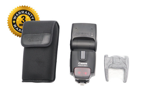 Canon Speedlite 430EX II Flash, Shoe Mount, E-TTL II, E-TTL, Very Good Condition