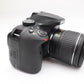 Nikon D3400 DSLR Camera 24.2MP with 18-55mm, Shutter Count 2425, Very Good Cond.