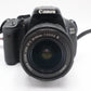 Canon 600D DSLR Camera 18MP with 18-55mm, Shutter Count 11185, V. Good Condition