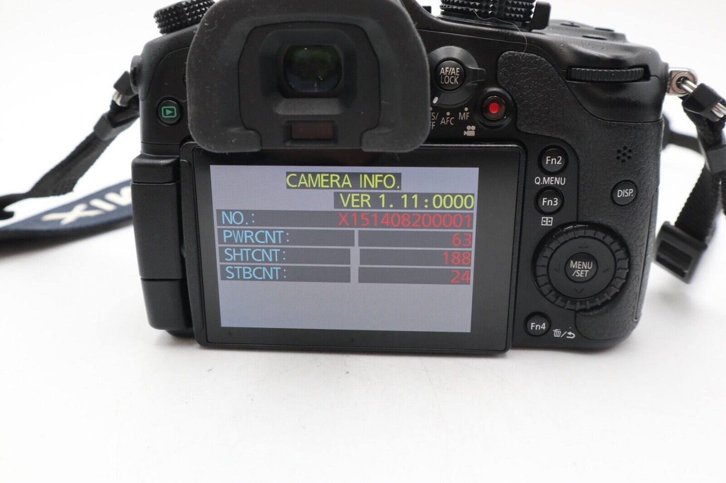 Panasonic DMC-GH4 Mirrorless Camera 16MP 4K with 14-42mm, Shutter Count 188