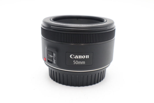 Canon 50mm Prime Lens f/1.8 STM EF Sharp, Portrait, Full Frame, Very Good Cond