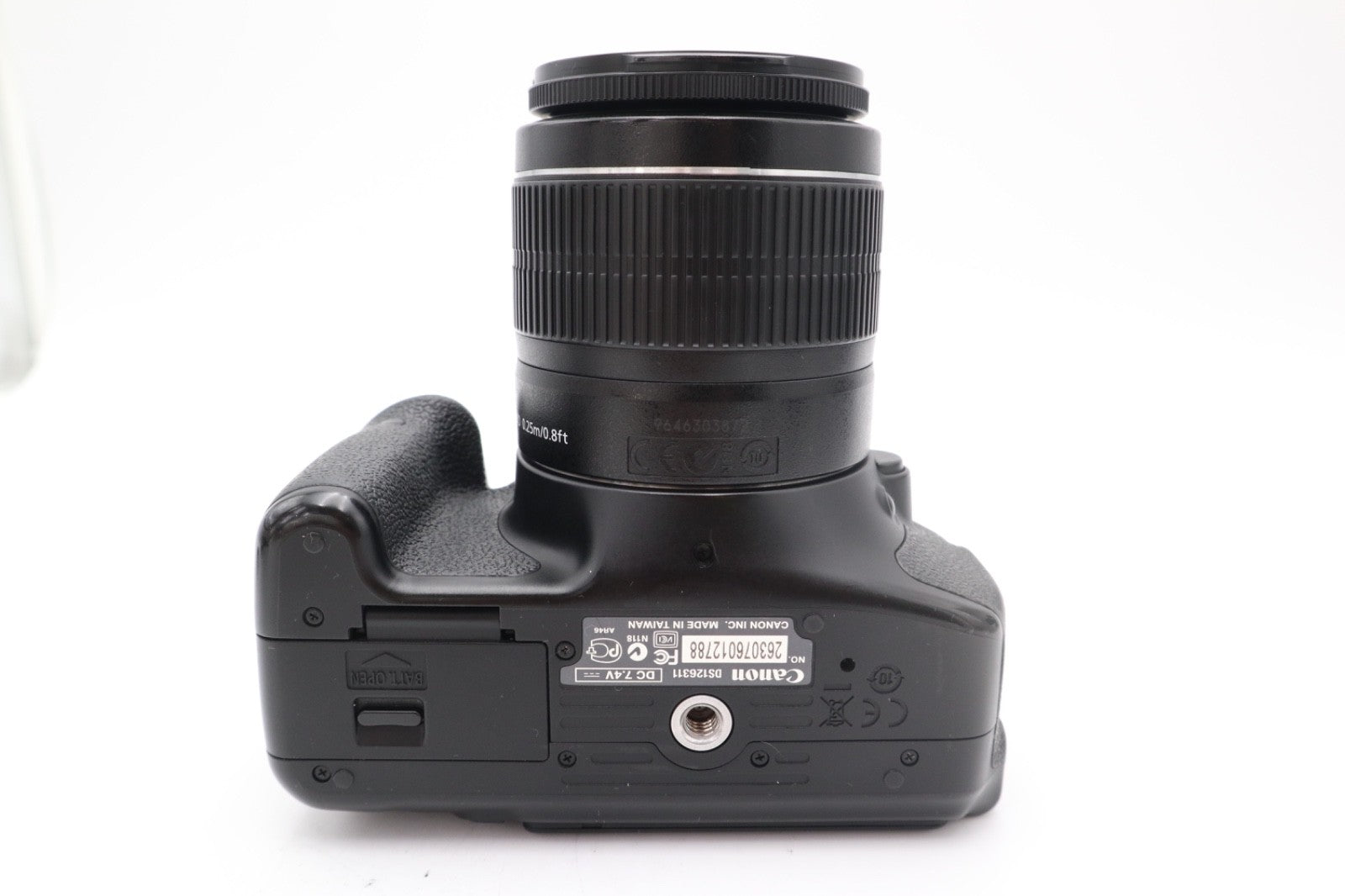 Canon 600D DSLR Camera 18MP with 18-55mm Lens Shutter Count 9176, Good Condition