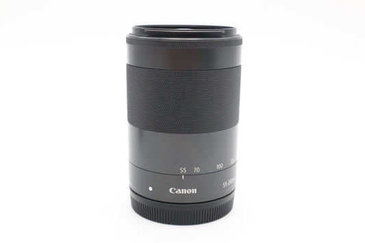 Canon 55-200mm F4.5-6.3 Lens EF-M IS STM, Stabilised Telephoto, Good Condition