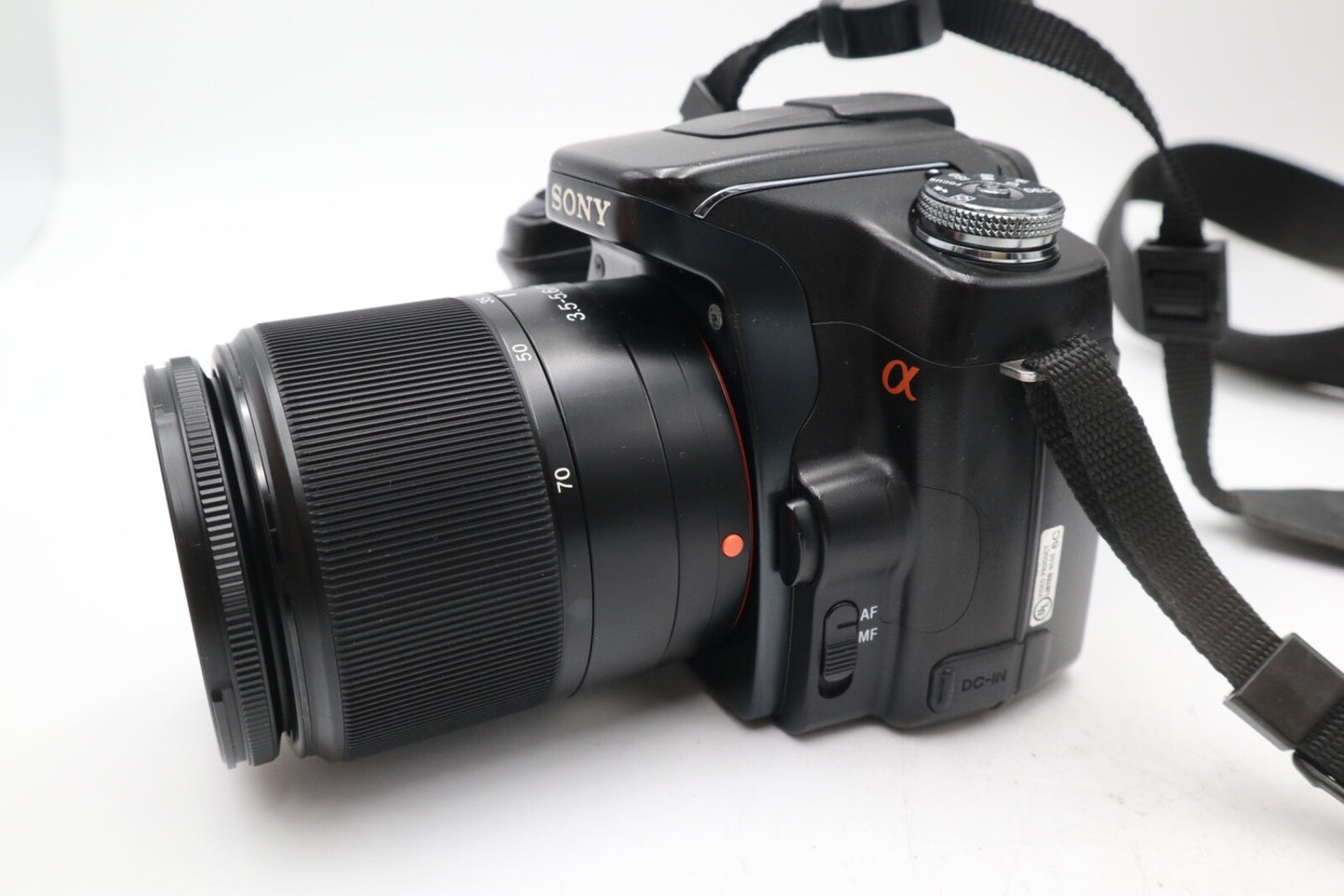 Sony A100 DSLR Camera 10.2MP with Sony 18-70mm Lens, Good Condition