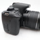 Canon 700D DSLR Camera 18MP with Canon 18-55mm F3.5-5.6 Lens III, Good Condition