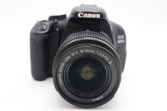 Canon 600D DSLR Camera 18MP Canon with 18-55mm III Lens, Very Good Condition