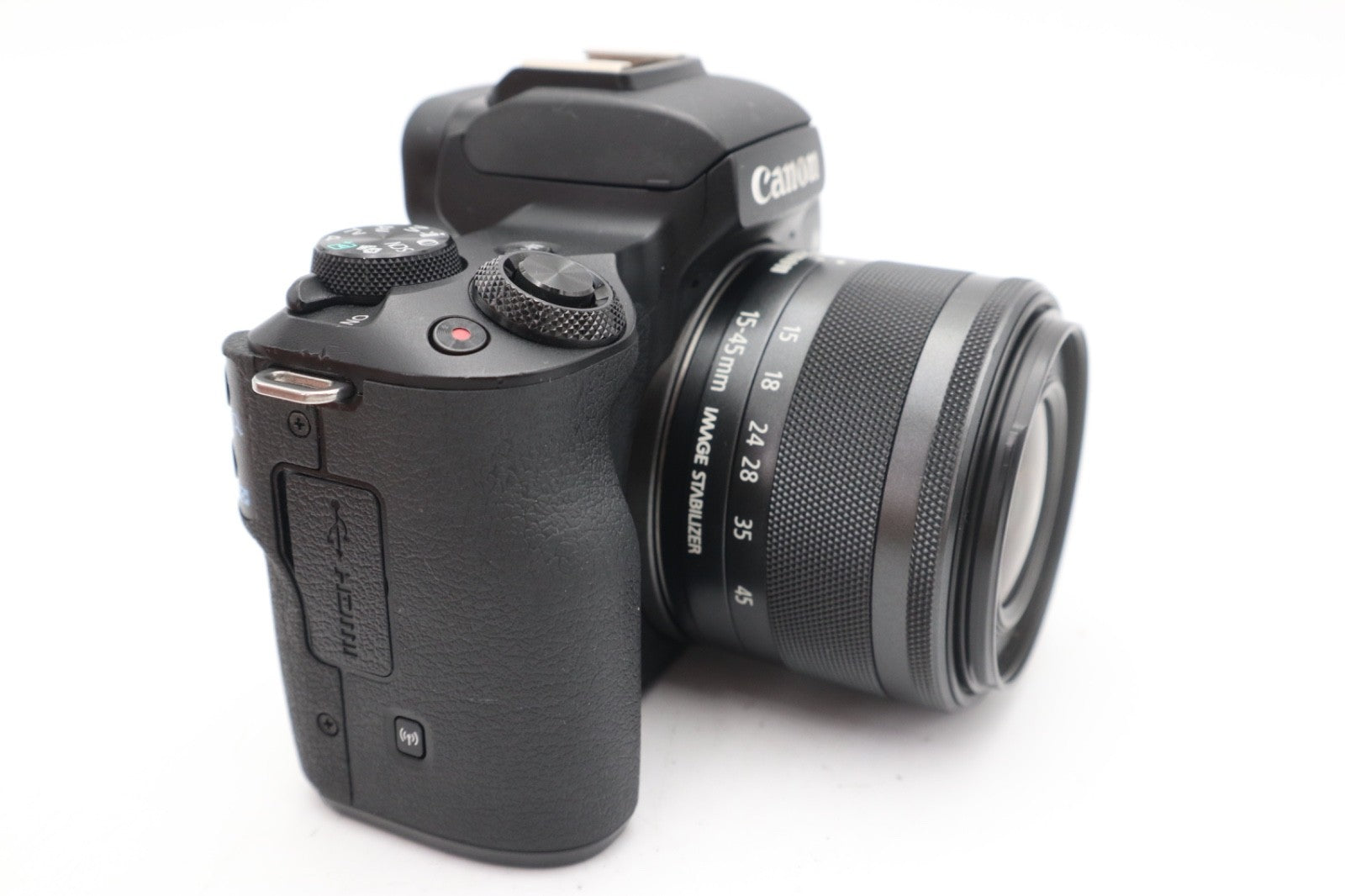 Canon M50 Camera 24MP with 15-45mm STM Lens, Under 3000 Shutter Count, V.G. Cond