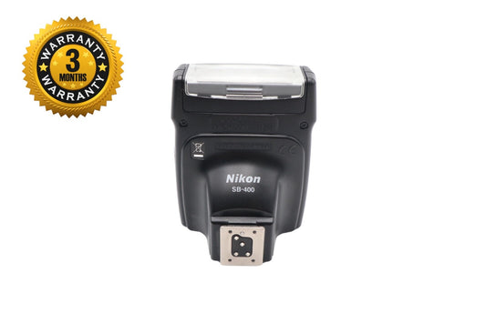 Nikon Speedlight SB-400 Flash, Shoe Mount, i-TTL, Very Good Condition