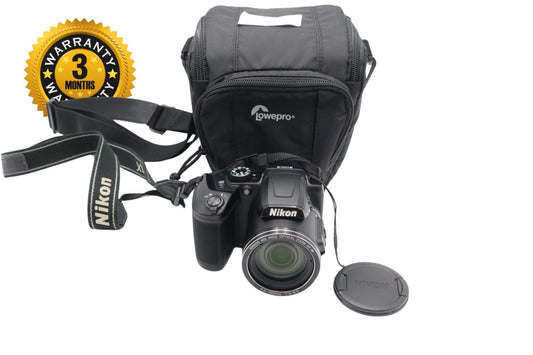 Nikon B500 Bridge Camera 16.0MP, 40x Optical Zoom, Bluetooth, Wi-Fi, V. G. Cond.