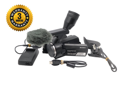 Sony NEX-VG10E E-Mount Camcorder 14.2MP  Body Only, Semi-Professional, V.G. Cond