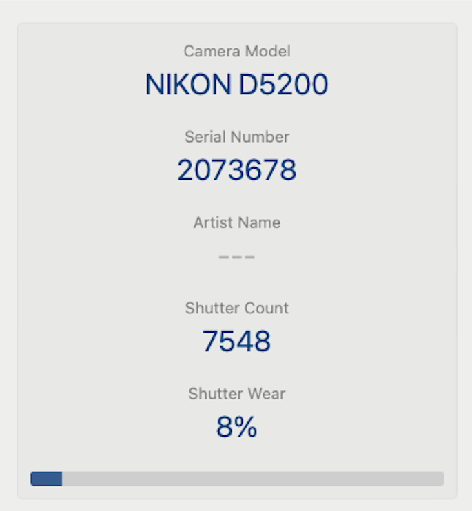 Nikon D5200 DSLR Camera 24.1MP with 18-55mm, Shutter Count 7548, Very Good Cond.