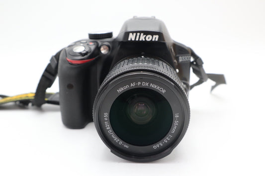 Nikon D3300 DSLR Camera 24.2MP with 18-55mm, Shutter Count 7602, Very Good Cond