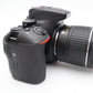 Nikon D5600 24MP Camera DSLR with 18-55mm, Shutter Count 5324, Very Good Cond.