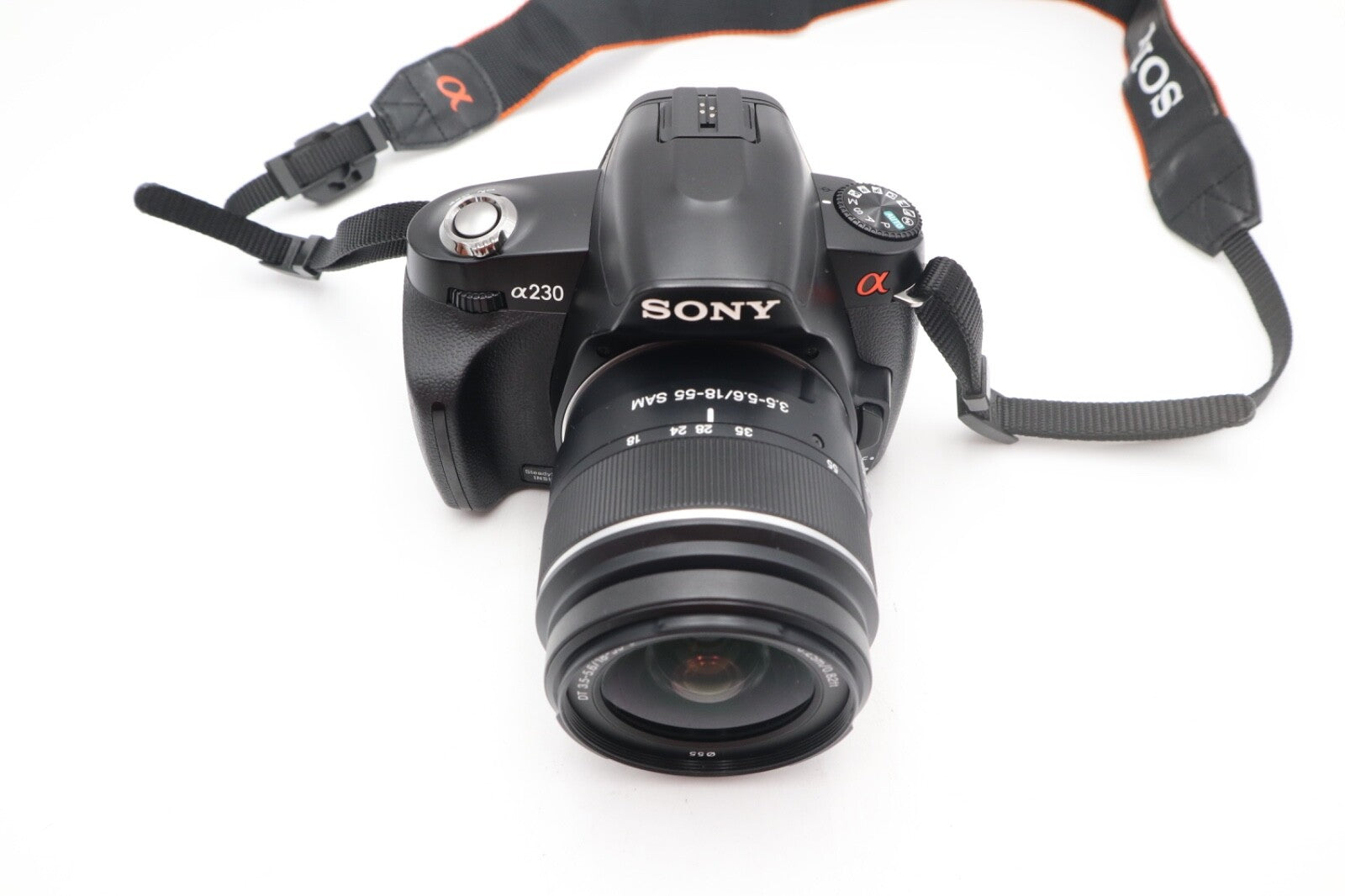 Sony Alpha A230 Camera DSLR 10.2MP with 18-55mm, Shutter Count 785, Good Cond.