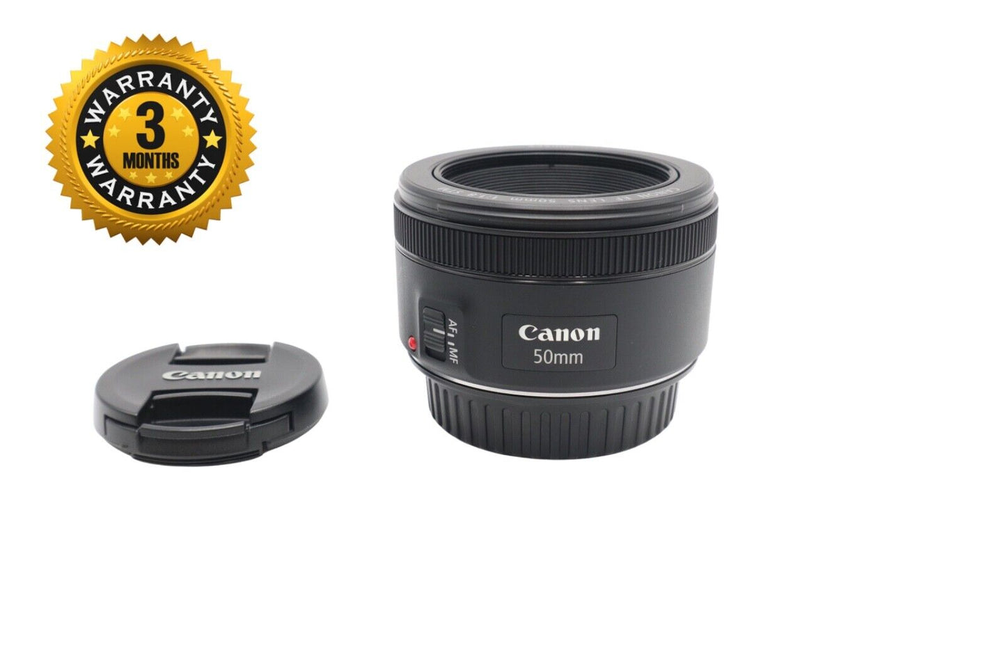 Canon 50mm Prime Lens f/1.8 STM EF Sharp, Portrait, Full Frame, Very Good Condit