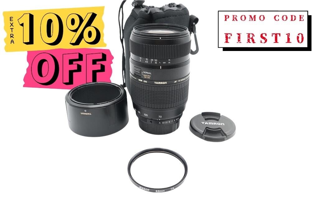 Tamron 70-300mm Lens F4.0-5.6 AF Di LD Tele-Macro for Pentax, Very Good Cond.