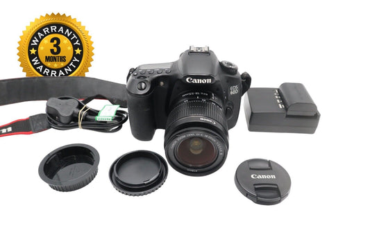 Canon EOS 60D Camera DSLR 18MP with 18-55mm, Shutter Count 10042, Good Condition