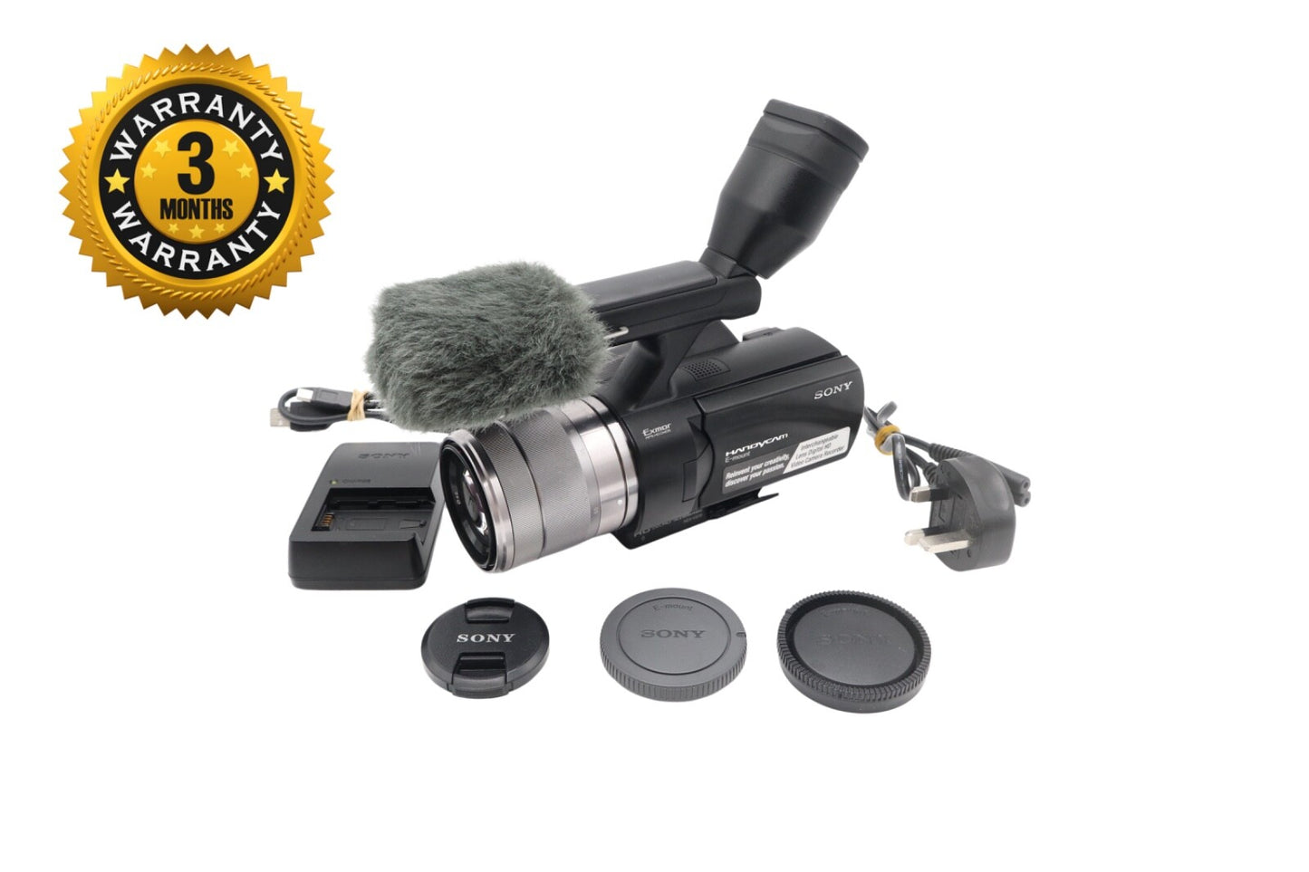 Sony NEX-VG10E E-Mount Camcorder 14.2MP with 18-55mm Lens, Semi-Professional