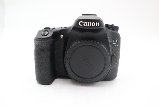 Canon 70D DSLR Camera 20.2MP Body Only, Shutter Count 4353, Very Good Condition