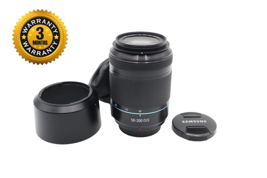 Samsung 50-200mm Telephoto Lens F4.0-5.6 ED OIS, i-Function, Good Condition