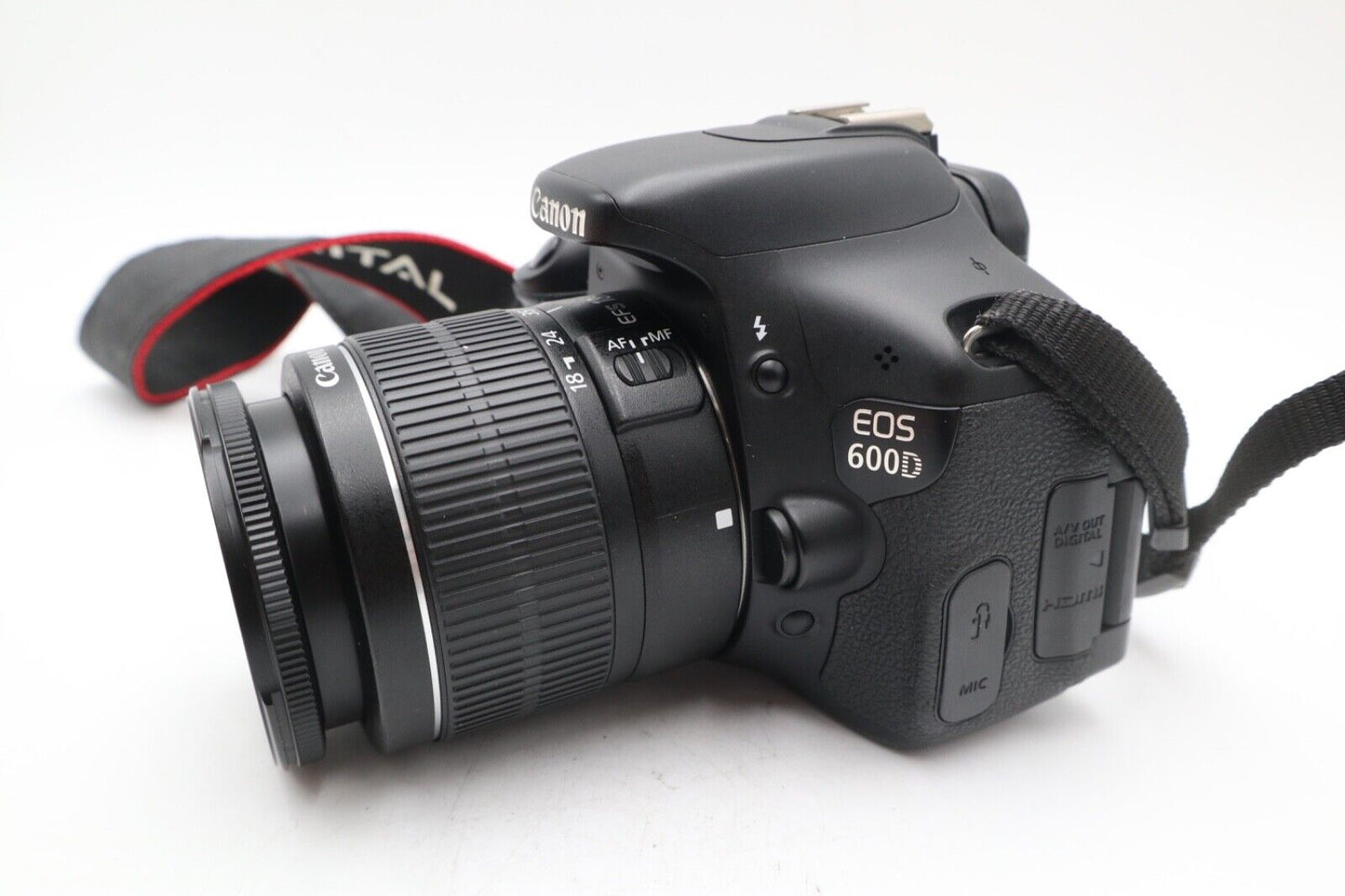 Canon 600D DSLR Camera 18MP with 18-55mm, Shutter Count 11185, V. Good Condition