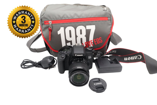 Canon 760D Camera DSLR 24.2MP with 18-55mm, Shutter Count 4816, Very Good Cond.