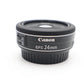 Canon 24mm Prime Lens f/2.8 STM EF Sharp, Portrait, Landscape, V.Good Condition