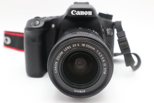 Canon 70D DSLR Camera 20.2MP with 18-55mm, Shutter Count 1294, V. Good Condition