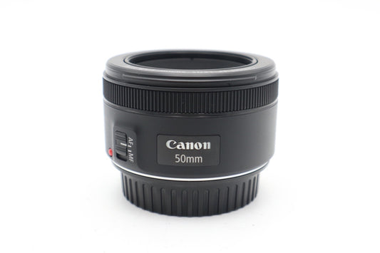 Canon 50mm Prime Lens f/1.8 STM EF Sharp, Portrait, Full Frame, Very Good Cond
