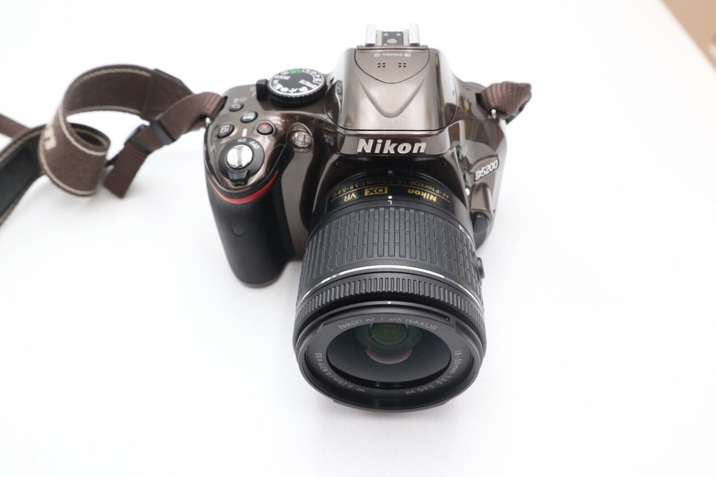 Nikon D5200 DSLR Camera 24.1MP with 18-55mm and 55-200mm Lenses, Shutter C 11166