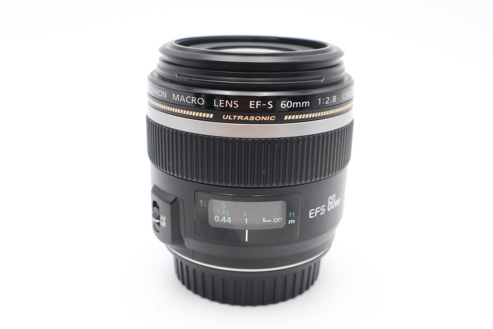 Canon 60mm Macro Lens f/2.8 EF-S USM, Very Sharp, Prime, V. Good Condition