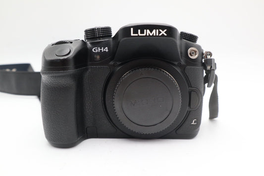 Panasonic GH4 Mirrorless Camera 16MP 4K Body Only, Shutter Count 839, V.G. Cond