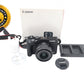 Canon EOS M6 Mark II Mirrorless Camera 32.5MP with 15-45mm, Shutter Count 10000
