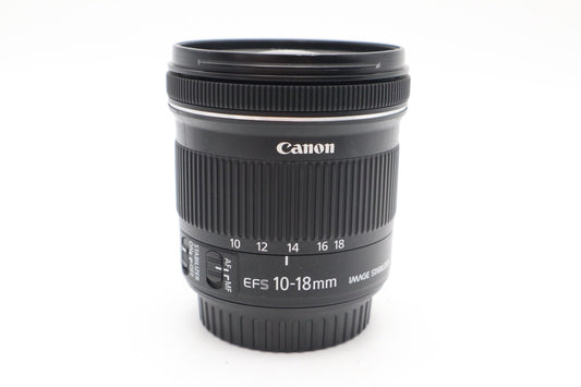 Canon 10-18mm Wide-Angle Lens F/4.5-5.6 IS STM, Stabilised, Very Good Condition