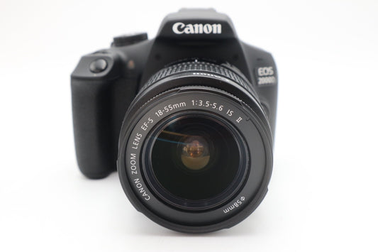 Canon 2000D DSLR Camera 24.1MP with 18-55mm, Shutter Count 2566, Excellent REFUR