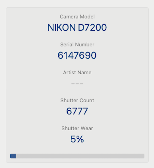 Nikon D7200 DSLR Camera 24.2MP with Nikon 18-55mm, Shutter Count 6777, V.G. Cond