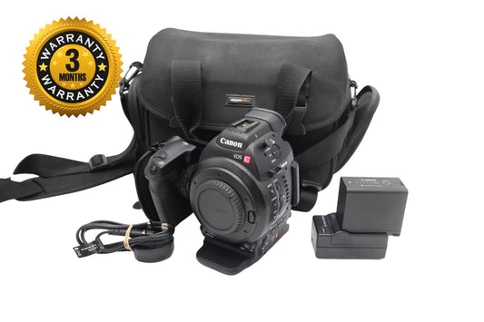Canon C100 Camcorder Professional Body Only with Dual Pixel Autofocus Upgrade