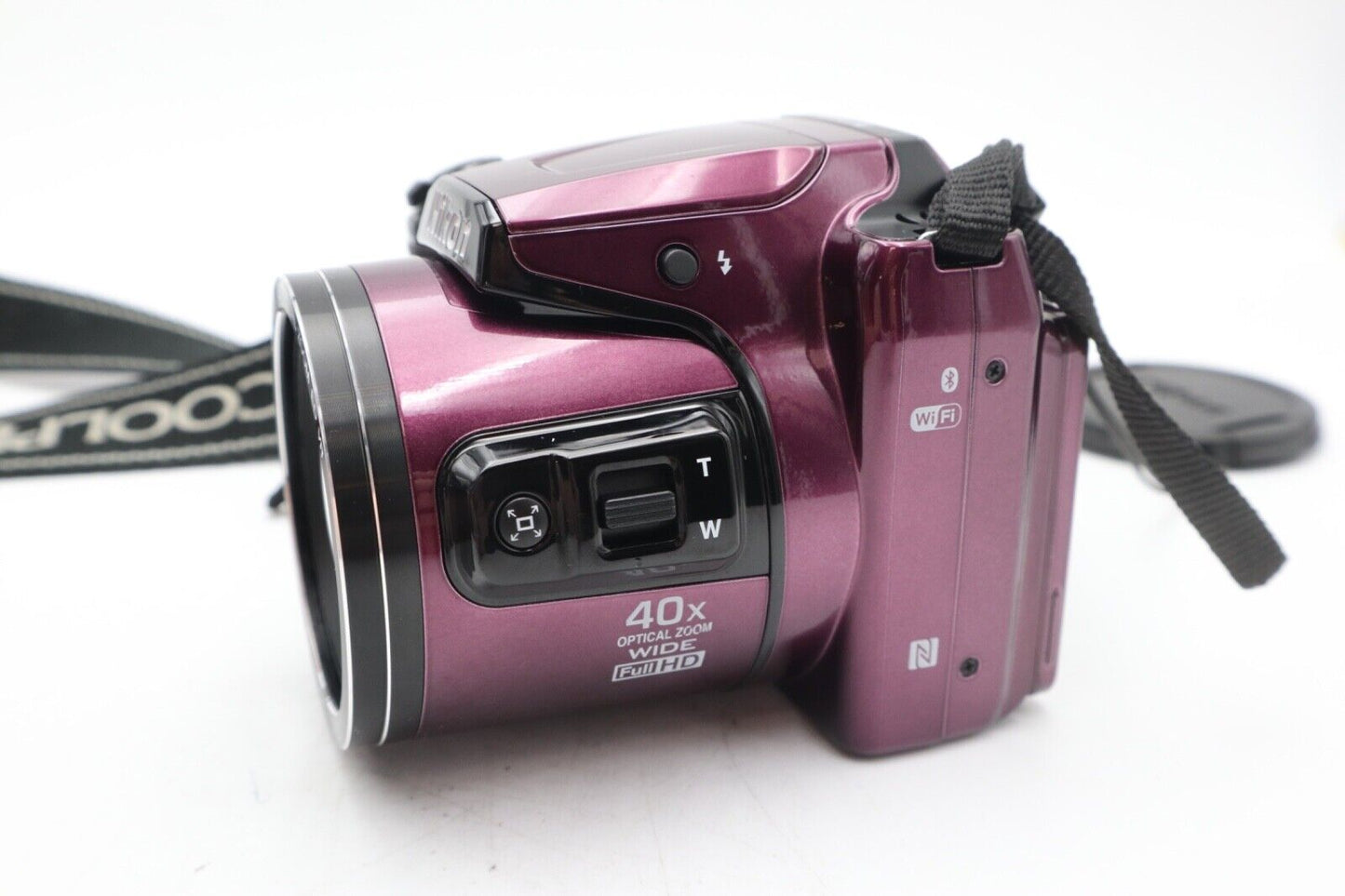 Nikon B500 Bridge Camera 16.0MP, 40x Optical Zoom, Bluetooth, Wi-Fi, V. G. Cond.