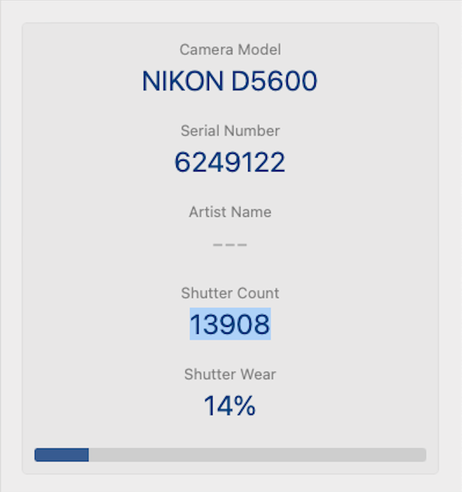 Nikon D5600 24MP Camera DSLR with 18-55mm, Shutter Count 13908, Very Good Cond.