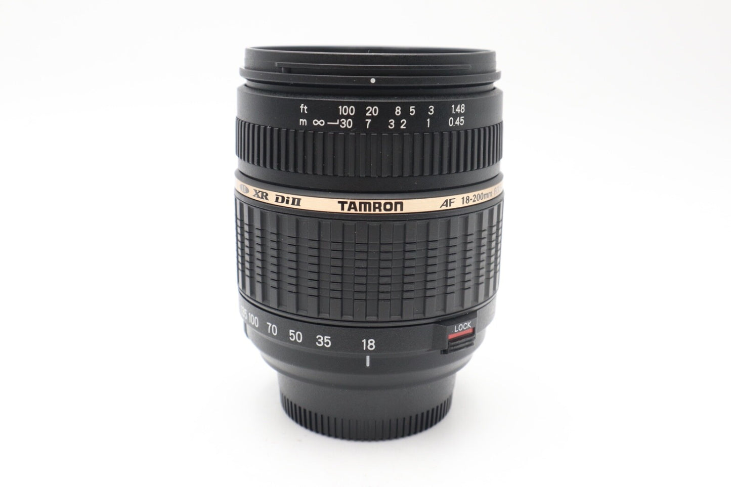 Tamron 18-200mm f/3.5-6.3 Lens LD Di II XR IF, for Nikon F-Mount, V. Good Cond.